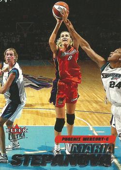 2001 Ultra WNBA #6 Maria Stepanova Front