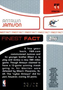 2005-06 Finest - Fact X-Fractors #FF11 Antawn Jamison Back