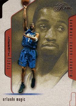 2001-02 Flair #1 Tracy McGrady Front
