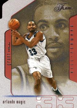 2001-02 Flair #33 Grant Hill Front