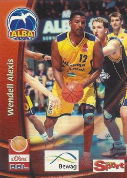 2002 City-Press Powerplay BBL Playercards #11 Wendell Alexis Front
