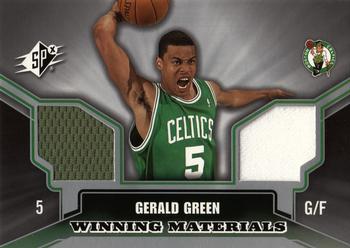 2005-06 SPx - Winning Materials #WM-GG Gerald Green Front