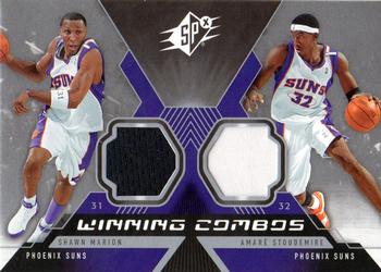 2005-06 SPx - Winning Materials Combos #WC-MS Shawn Marion / Amare Stoudemire Front