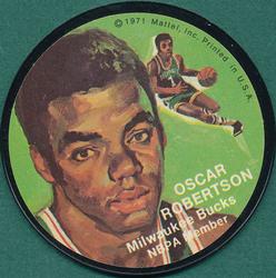 1971 Mattel Instant Replay Records #NNO Oscar Robertson Front