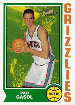 2001-02 Topps Heritage #39 Pau Gasol Front