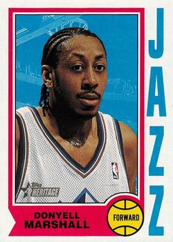 2001-02 Topps Heritage #43 Donyell Marshall Front