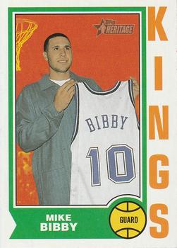 2001-02 Topps Heritage #54 Mike Bibby Front
