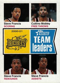 2001-02 Topps Heritage #90 Steve Francis / Cuttino Mobley Front