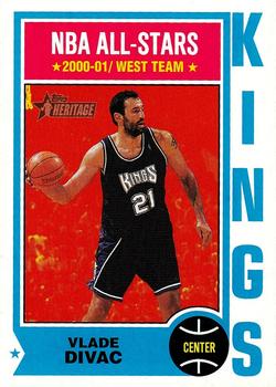 2001-02 Topps Heritage #170 Vlade Divac Front