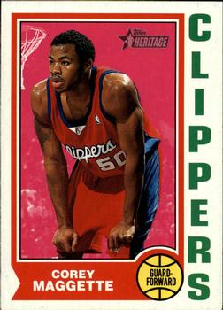 2001-02 Topps Heritage #214 Corey Maggette Front