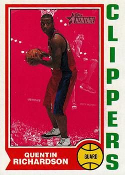 2001-02 Topps Heritage #220 Quentin Richardson Front