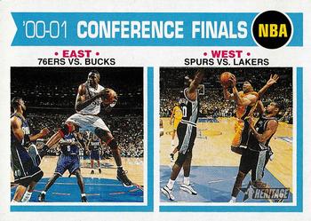 2001-02 Topps Heritage #248 Conference Finals Front