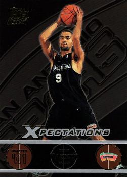 2001-02 Topps Xpectations #127 Tony Parker Front