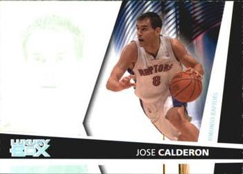 2005-06 Topps Luxury Box - Tier Reserved #103 Jose Calderon Front