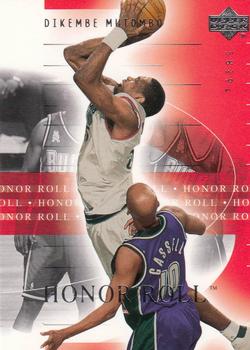 2001-02 Upper Deck Honor Roll #65 Dikembe Mutombo Front
