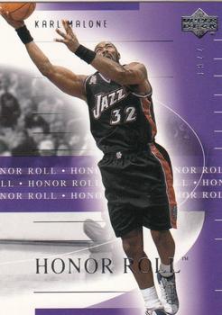 2001-02 Upper Deck Honor Roll #86 Karl Malone Front