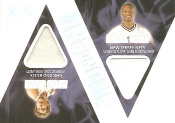 2005-06 Topps Luxury Box - One on One Dual Relics #OOR-NW Andres Nocioni / Antoine Wright Front