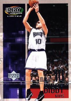 2001-02 UD PlayMakers Limited #82 Mike Bibby Front