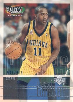 2001-02 UD PlayMakers Limited #138 Jamaal Tinsley Front