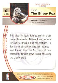 2005-06 Topps Total - Silver #431 Sly the Silver Fox Back