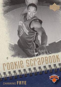 2005-06 Upper Deck - Rookie Scrapbook #RS4 Channing Frye Front