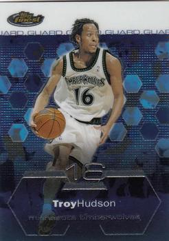 2002-03 Finest #14 Troy Hudson Front