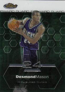 2002-03 Finest #30 Desmond Mason Front