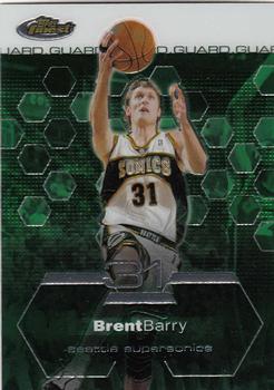 2002-03 Finest #70 Brent Barry Front