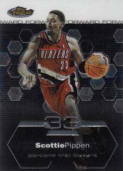 2002-03 Finest #82 Scottie Pippen Front