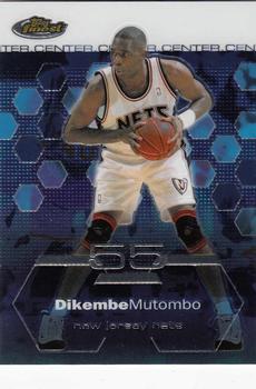 2002-03 Finest #83 Dikembe Mutombo Front
