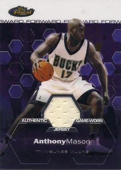 2002-03 Finest #153 Anthony Mason Front