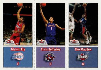 2002-03 Fleer Tradition #276 Melvin Ely / Chris Jefferies / Tito Maddox Front