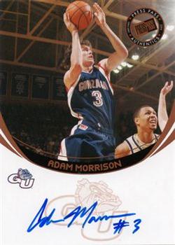 2006 Press Pass - Autographs Blue #NNO Adam Morrison Front