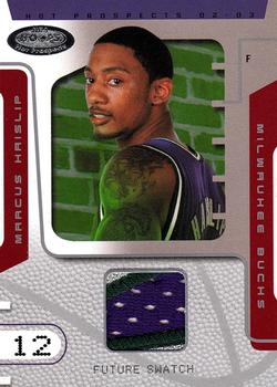2002-03 Hoops Hot Prospects #93 Marcus Haislip Front