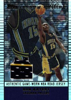 2002-03 Topps Jersey Edition #JEROA Ron Artest Front