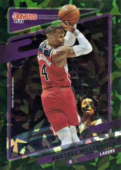 2021-22 Donruss - Holo Green Ice #72 Russell Westbrook Front