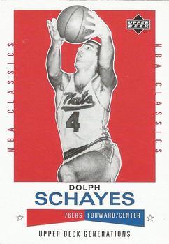 2002-03 Upper Deck Generations #177 Dolph Schayes Front