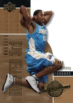 2002-03 Upper Deck Inspirations #158 Carmelo Anthony Front