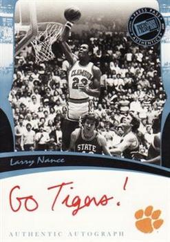 2006-07 Press Pass Legends - Signatures #NNO Larry Nance Front