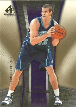 2006-07 SP Game Used - Gold #96 Kris Humphries Front