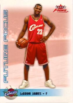 2003-04 Fleer Focus #137 LeBron James Front