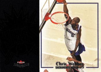 2003-04 Fleer Patchworks #75 Chris Webber Front
