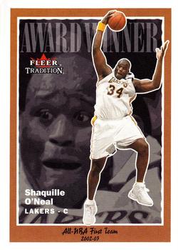 2003-04 Fleer Tradition #229 Shaquille O'Neal Front