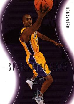 2003-04 SP Authentic #101 Gary Payton Front