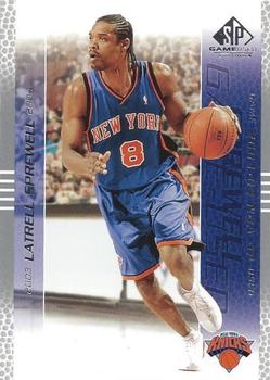 2003-04 SP Game Used #60 Latrell Sprewell Front