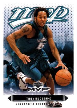 2003-04 Upper Deck MVP #100 Troy Hudson Front
