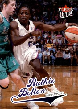2004 Ultra WNBA #3 Ruthie Bolton Front