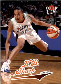 2004 Ultra WNBA #82 K.B. Sharp Front