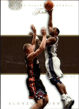 2004-05 Flair #28 Alonzo Mourning Front