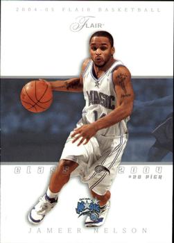 2004-05 Flair #72 Jameer Nelson Front